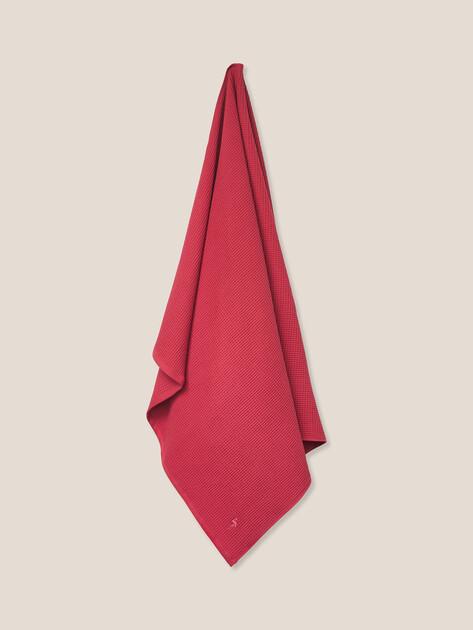MAISON DAVID Waffle bath towel 100x150