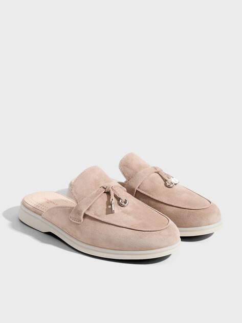 TENDANCE Mules (natural suede)