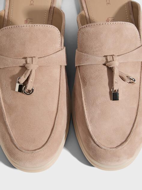 TENDANCE Mules (natural suede)