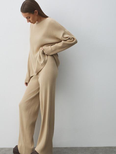MAISON DAVID With trousers (natural wool)