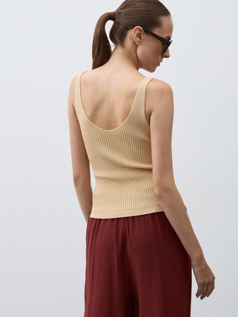 MAISON DAVID Top (viscose/nylon)