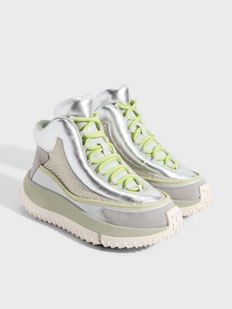 4CCCCCEES High-top Kapok Goni sneakers (genuine leather)