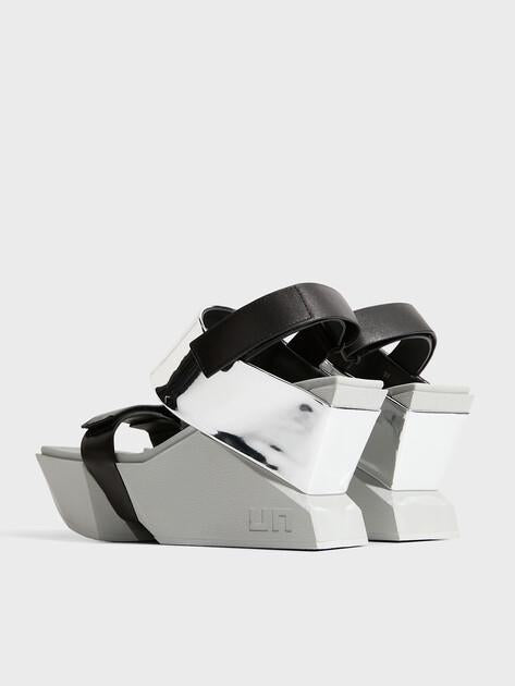 UNITED NUDE Brutt Sandals (rubber/genuine leather)