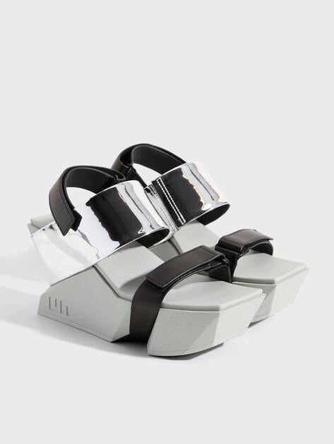 UNITED NUDE Brutt Sandals (rubber/genuine leather)