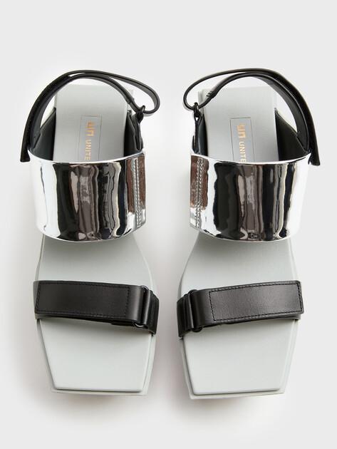 UNITED NUDE Brutt Sandals (rubber/genuine leather)