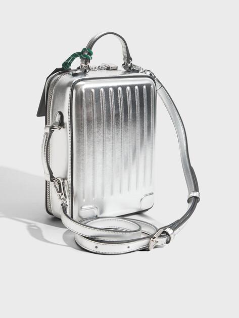 KARL LAGERFELD Ikon Suitcase Crossbody Bag (faux leather)