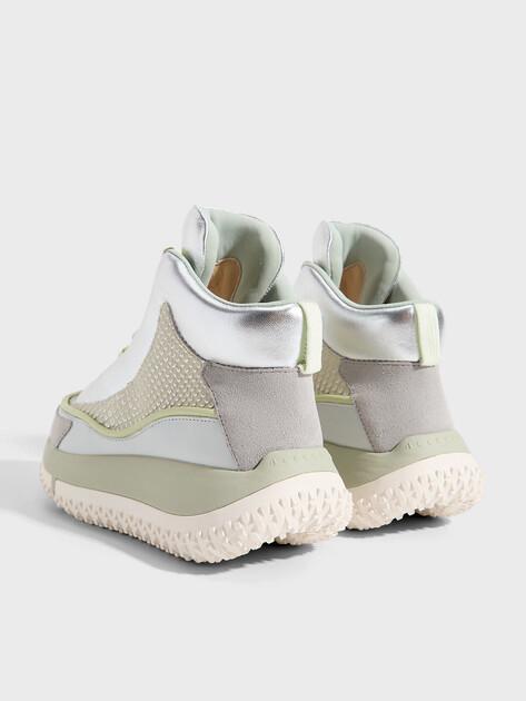 4CCCCCEES High-top Kapok Goni sneakers (genuine leather)