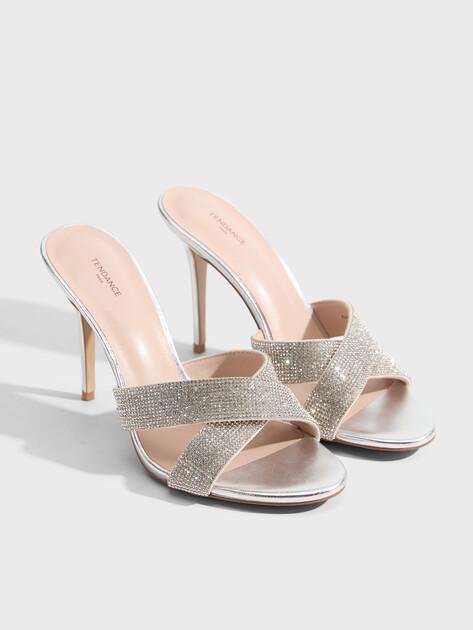 TENDANCE Mules (genuine suede/genuine leather)
