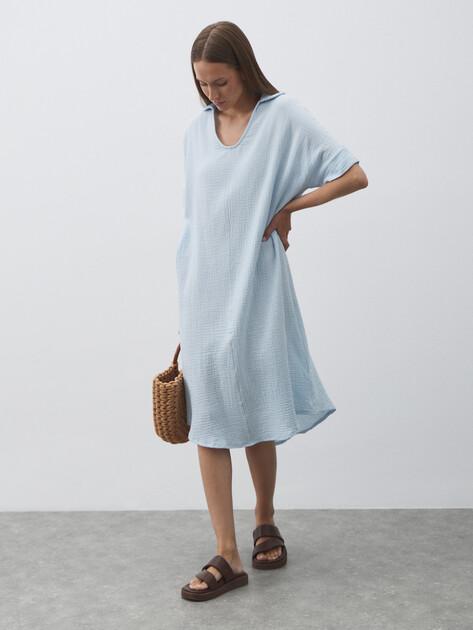 MAISON DAVID Dress (cotton)