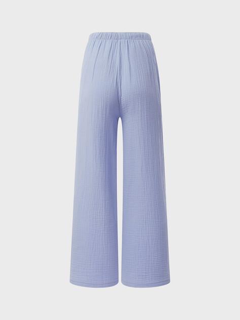 MAISON DAVID Wide-leg trousers (cotton)