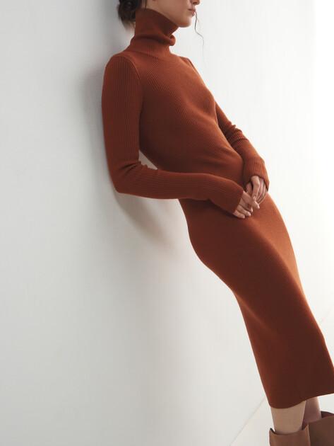 MAISON DAVID Dress (natural wool)