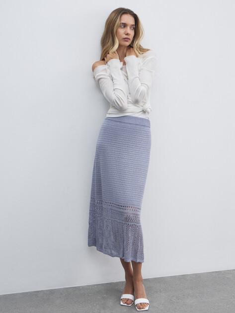 MAISON DAVID Midi (viscose/acrylic)