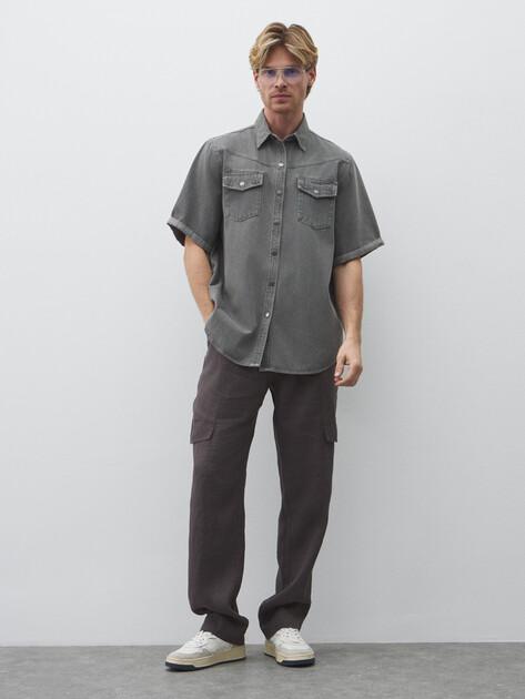 MAISON DAVID Cargo pants (linen)