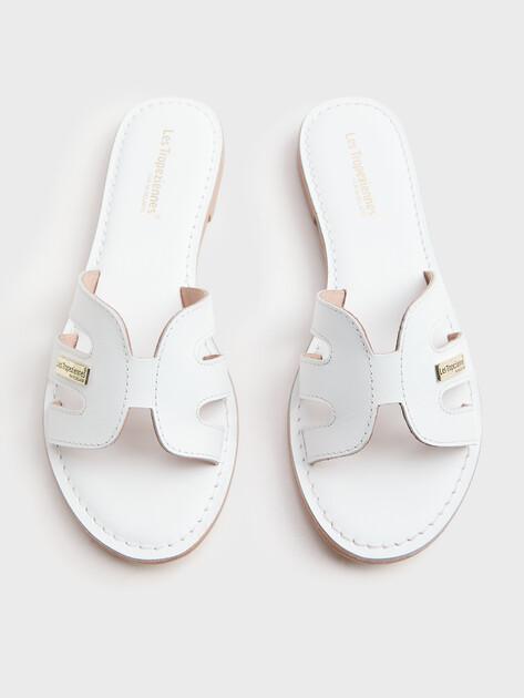 LES TROPEZIENNES Flip-flops (upper and sole made of genuine leather)