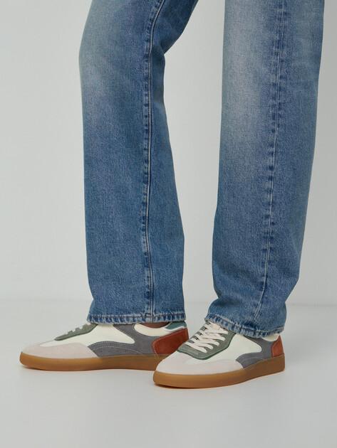 MAISON DAVID Sneakers (natural suede/textile)
