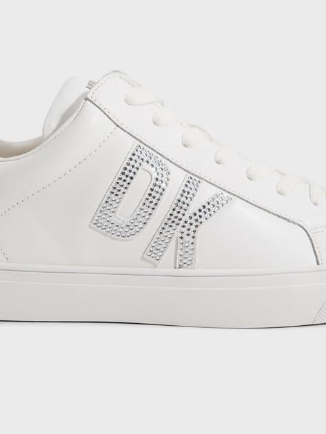 DKNY Sneakers ABENI RHINESTONE LOGO (genuine leather/textile)