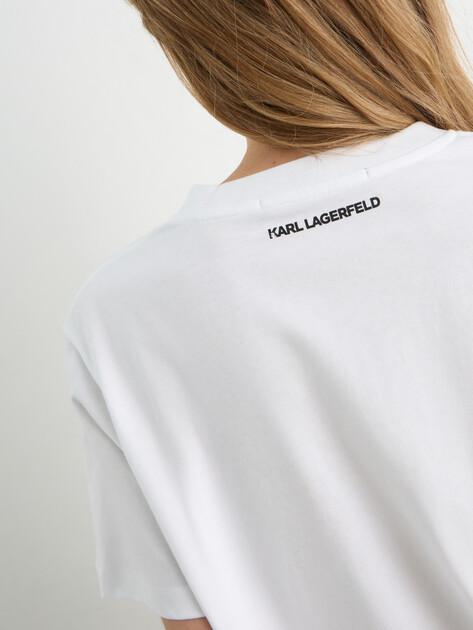KARL LAGERFELD Portrait T-shirt (cotton)