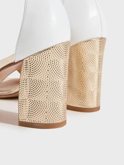 GIOVANNI FABIANI Sandals (upper and sole made of genuine leather)
