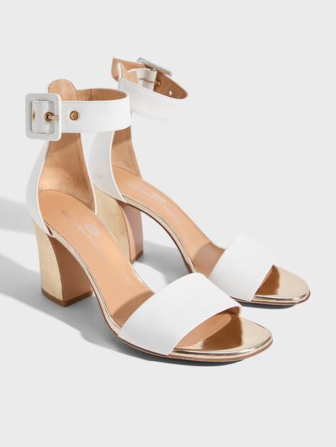GIOVANNI FABIANI Sandals (upper and sole made of genuine leather)