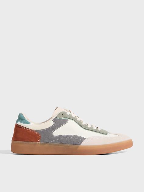 MAISON DAVID Sneakers (natural suede/textile)