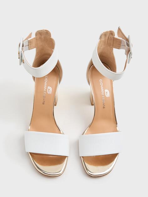 GIOVANNI FABIANI Sandals (upper and sole made of genuine leather)