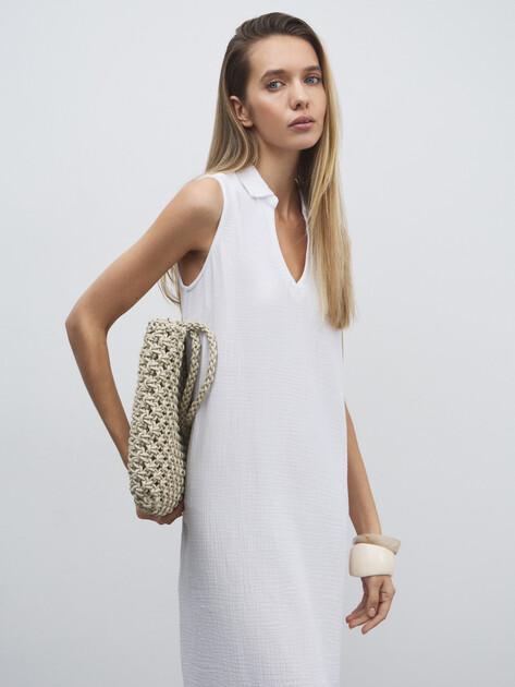 MAISON DAVID Dress (cotton)