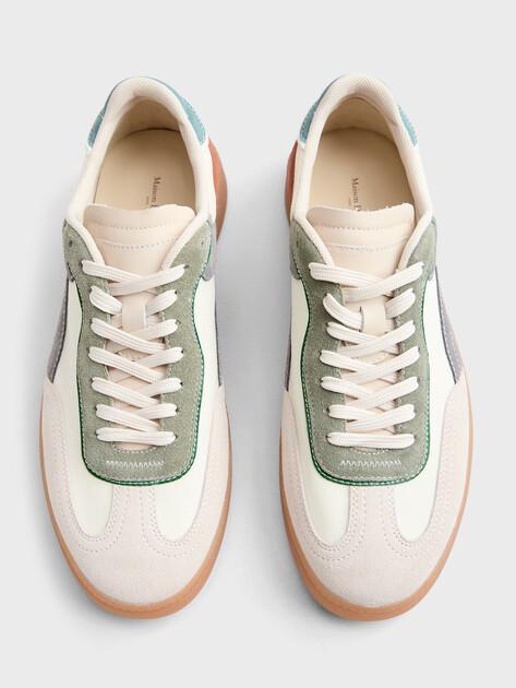 MAISON DAVID Sneakers (natural suede/textile)