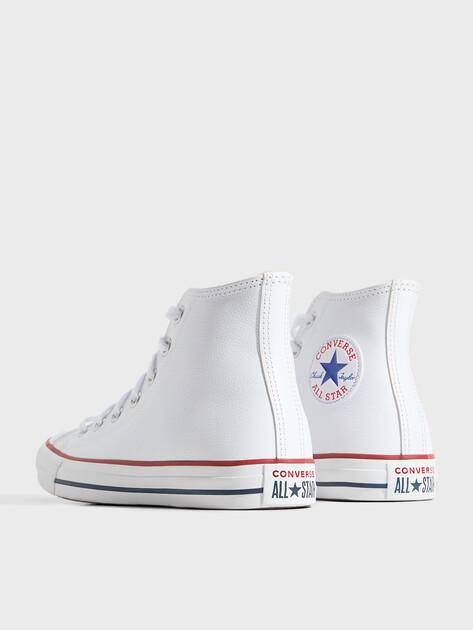 CONVERSE Chuck Taylor All Star Leather High-top Sneakers (Genuine Leather/Rubber)