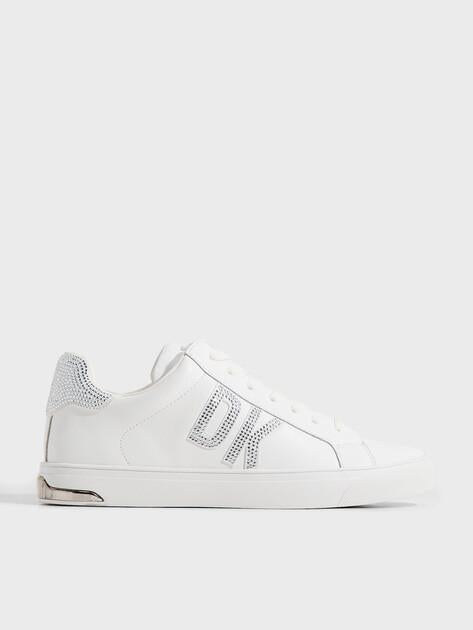 DKNY Sneakers ABENI RHINESTONE LOGO (genuine leather/textile)