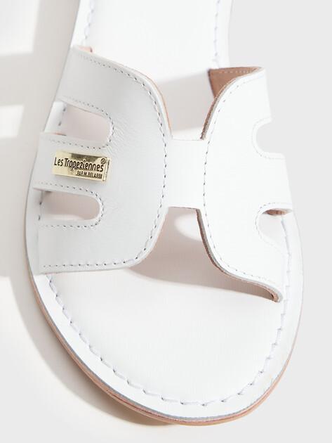 LES TROPEZIENNES Flip-flops (upper and sole made of genuine leather)