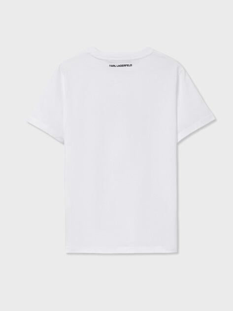 KARL LAGERFELD Portrait T-shirt (cotton)