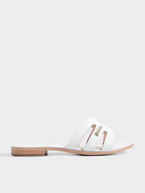 LES TROPEZIENNES Flip-flops (upper and sole made of genuine leather)