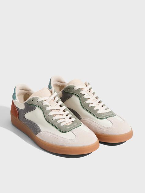 MAISON DAVID Sneakers (natural suede/textile)