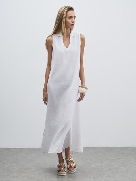 MAISON DAVID Dress (cotton)