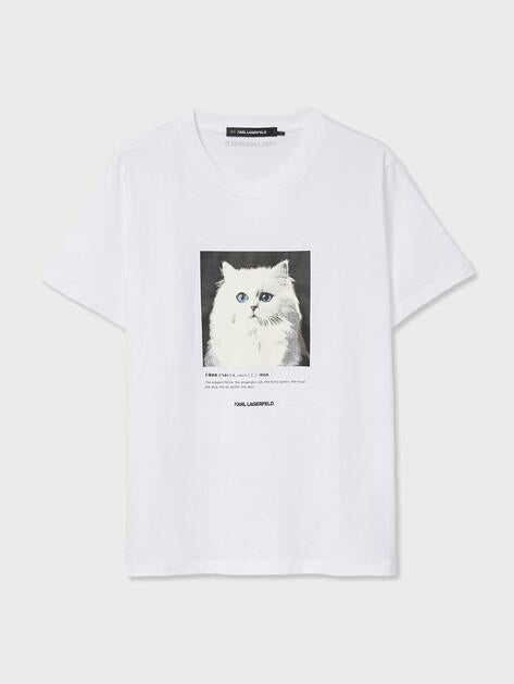 KARL LAGERFELD Portrait T-shirt (cotton)