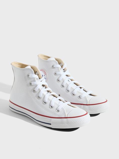CONVERSE Chuck Taylor All Star Leather High-top Sneakers (Genuine Leather/Rubber)