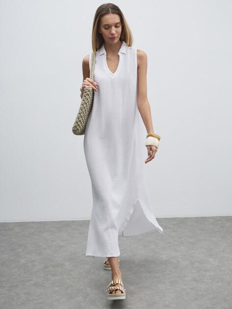 MAISON DAVID Dress (cotton)