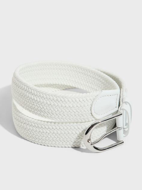 MAISON DAVID Belt (textile/genuine leather)