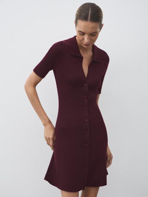 MAISON DAVID Shirt dress (natural wool)
