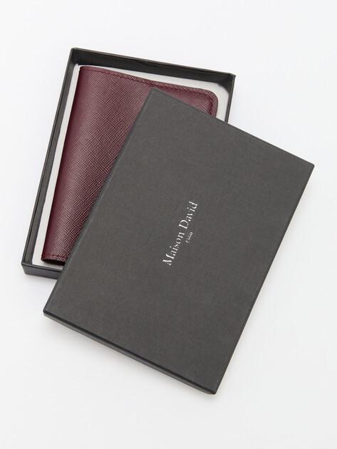 MAISON DAVID Passport Cover (genuine leather)