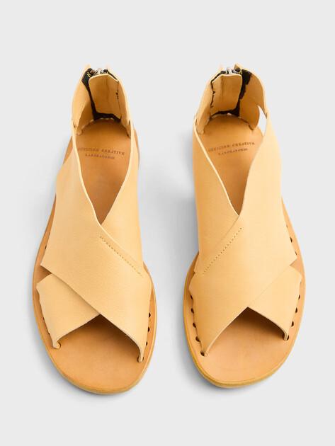 OFFICINE CREATIVE Sandals (upper and sole made of genuine leather)